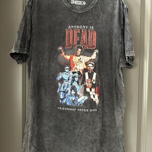 Smosh Anthony is Dead Funeral Tee